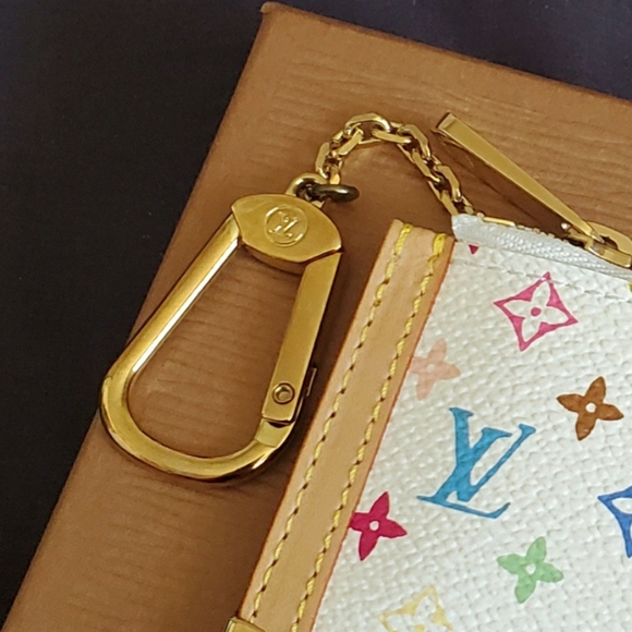 Authentic Louis Vuitton Multicolor key pouch - Picture 15 of 16